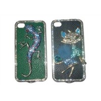 Mobile phone protective covers with Small gecko