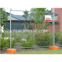 PVC coated temporary pool  fence