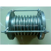 Single Axial Bellows Expansion Joints with tie rods