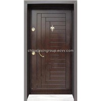 Steel Wood Armored Security Door (TA345)