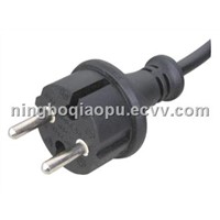 VDE Waterproof Power Cord|2PIN 16A waterproof plug||IP44 water-proof schuko power plug