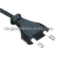 Y001/D01|Germany power cord|europe plug|VDE 2 pins Electrical wire|European cord
