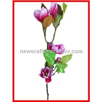 artificial flower for single magnolia