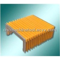 flexible bellow /accordion covers for cnc machine
