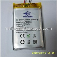li-ion polymer battery with 3000 mAh