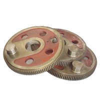 rubber machinery curing press parts crank gear(alloy steel casting)