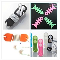 silicone earphone cable winder