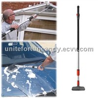 telescopic car cleaning water flow brush