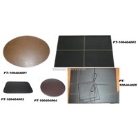 Faux leather placmats &amp;amp; coasters.
