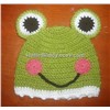 KK094  handmade small eye frog Children Hat