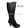 2012 hot selling women high heel leather boot DL1144