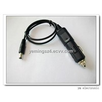 Genuine UL type cigarette plug with LED to DC/USB connector 12volt for digital product Rohs approved
