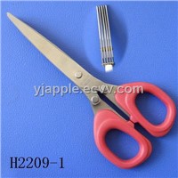 5 blade scissors with ABS handle
