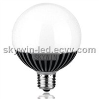 9W LED bulb,E26,SMD3014,dia-cast aluminum body