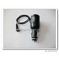 ABS wide and flank cigarette plug to DC or USB connector 12V 5A with E-MARK