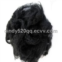 Black nylon fiber