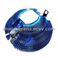 CPU Cooler with 30,000 Hours Lifespan and 90mm LED Fan, Support Intel LGA775/1155/1156 AMD AM2/AM3