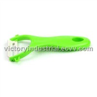 Ceramic Blade Peeler with ABS Handle, Prevents Browning of Fresh Fruits and Vegetables