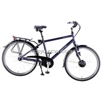 Electric Bicycle E Bike with Li-ion battery alloy frame