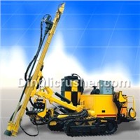 Quarry mine borehole core and water well drilling rig