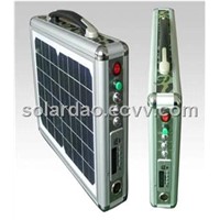SD-FD-10W   10 W ultra-thin portable solar LED lighting music power supply system