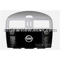Special OEM Car DVD Player For Nissan Tiida 2011 Low configuration