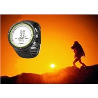 Sports watch with climbing altimeter, barometer, compass, time, countdown timer FX800