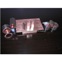 Titanium clad copper
