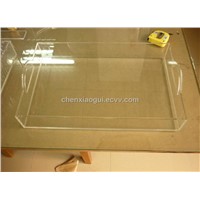 Water Clear Acrylic Serving Tray