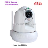 Wireless Infrared Pan/Tilt IP Camera