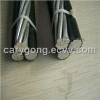 aluminium conductor XLPE insulated aerial bundled cable