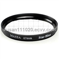 camera filter 67mm 8 lines star filter