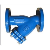 cast or ductile iron valve,y-strainer valve,design:din3352,bolt cover,high pressure