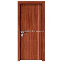 flush wooden interior door