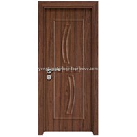 natural wooden interior door