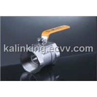 stainless steel inner thread 1PC ball valve