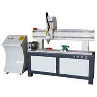 wood cnc machine with rotary QL-1200