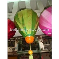 Silk lantern with hand drawing (40cm dimention)
