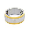New Stainless Steel 2 Tone Magnetic Ring Sizes 6-13