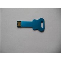 1gb to 32gb Customized Metal Key USB Flash Drive, Guitar Shape Blue Key USB Pen Drive for Business g