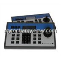 3 Axis CCTV Surveillance ptz keyboard controller with blue LCD Display