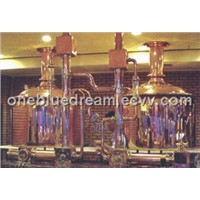500 L brewing line, beer equipment, mash tun, lauter tun for pub, restaurant and hotel