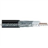 75ohm Gas Injected PE Broadband RG6 Quad Coaxial Cable