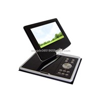 7 inch portable dvd player with swivel SD-7599