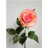 Artificial flower with high quality for weddings: Real touch big Rose