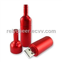 Bottle shape USB flash drive