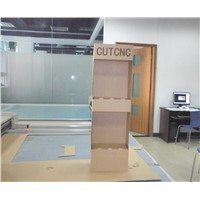 CUTCNC paper cardboard display stand digital flat bed cutter
