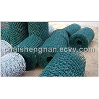 China Hengyuan PVC coating gabion mesh and box PE coating gabion