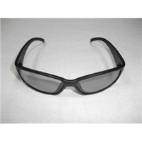 Circular Polarized RealD cinema 3D/4D/5D glasses in PC plastic frame -PH0039