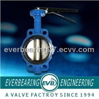 DIN Wafer Type cast iron butterfly valve